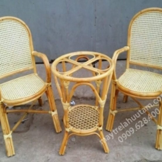 Ghế mây tre quán nước